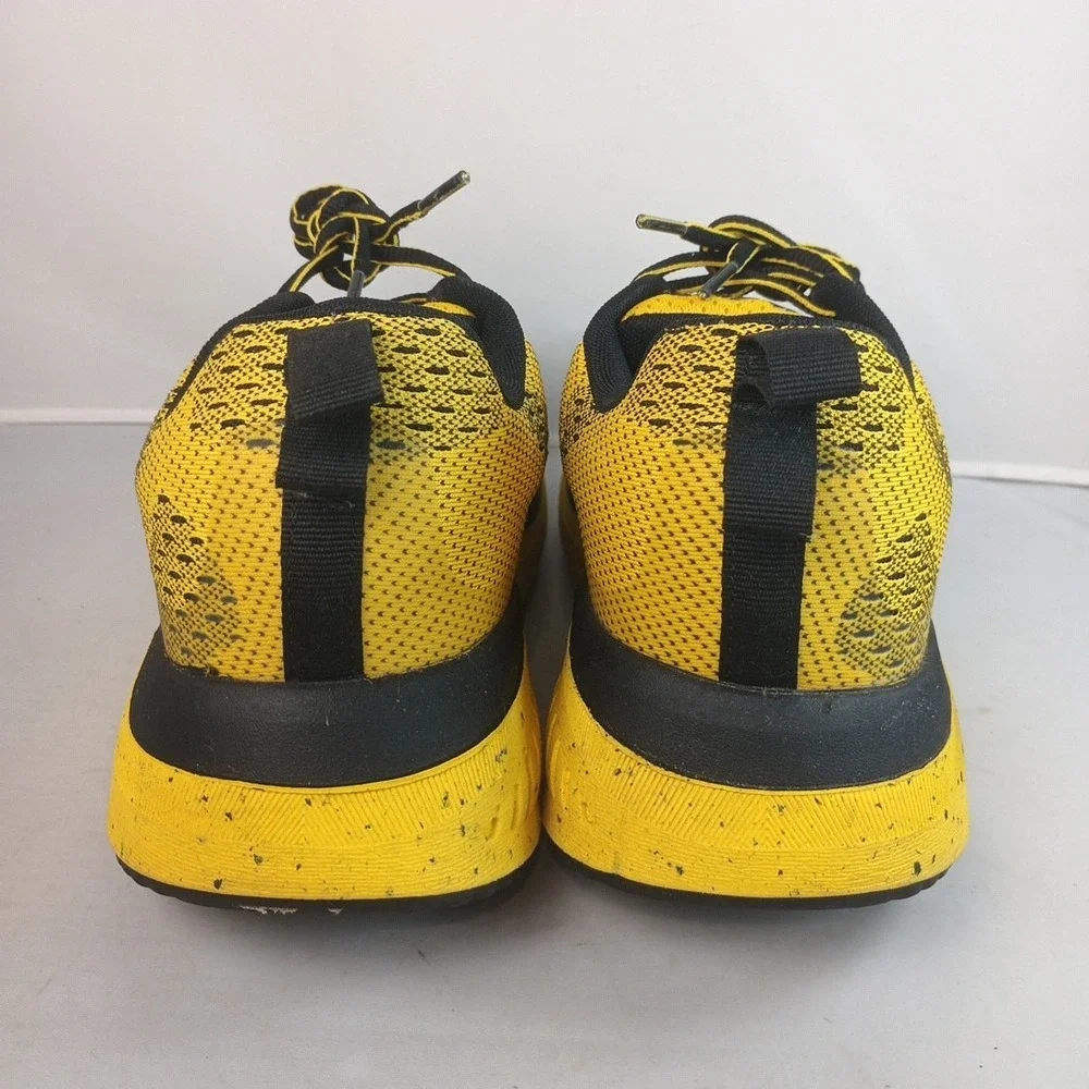 Men's KEEN WK400 Test Team Lace Up Walking Shoe, Yellow, Sz 10, MSRP $170